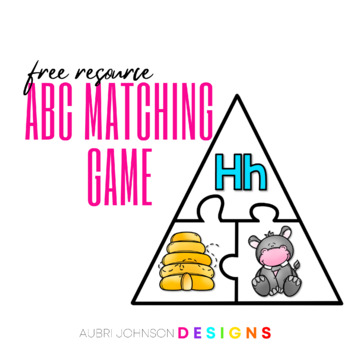 Preview of *Freebie* ABC Matching Game