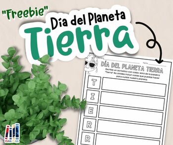 Preview of "Freebie" Día del Planeta Tierra