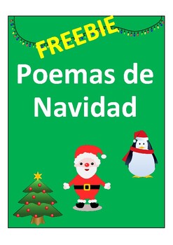 Preview of *Freebie* Poemas de Navidad - Christimas Poetry Spanish