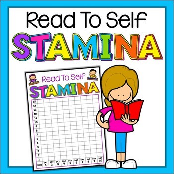 Reading Stamina Chart FREE by Teachers Toolkit | TpT