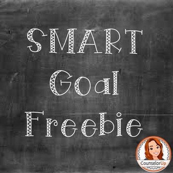 Preview of {Freebie} SMART Goal Poster