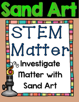 Preview of {Freebie} STEM and STEAM with Sand Art