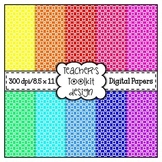 Squares Digital Background Papers Clip Art CU OK FREE