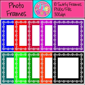 Free Photo Frame Templates – Make Your Own Photo Frame – PDF Format – Tim's  Printables