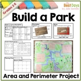 Area and Perimeter Activity   Build a Park Project PBL