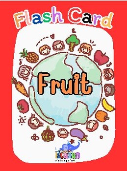 Preview of "Fruit Flash Card", "Pronunciation Card", "Thai Flash Card - English