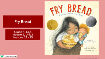 Preview of "Fry Bread" Google Slides- Bookworms Supplement