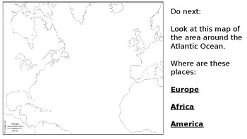 blank slave trade map