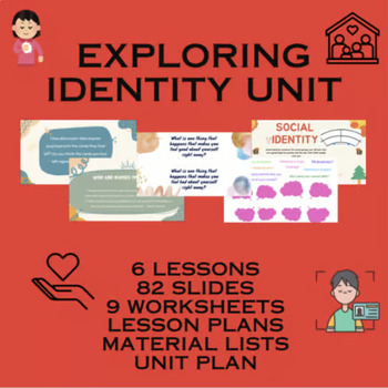 Preview of *Full Unit* Exploring Identity (6 Lessons) - PDF