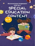 (Full Workbook) Special Education - ELA - Differentiated A