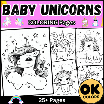97 Unicorn Coloring Book For Kids And Teens
