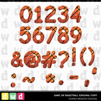 Basketball Font Letters and Numbers Graphic by CreativeDesignsLLC ·  Creative Fabrica