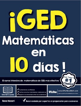 Preview of ¡GED Matemáticas en 10 días! El curso intensivo de matemáticas de GED