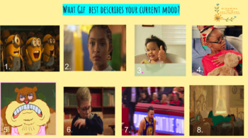 Preview of   GIF Emotion Scale for Students, Teachers, and Parents