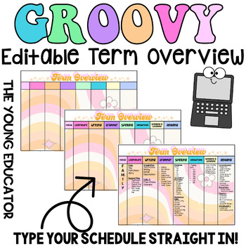 Preview of 'GROOVY' EDITABLE TERM CURRICULUM OVERVIEW