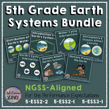 Preview of NGSS 5th Grade Earth Systems Bundle