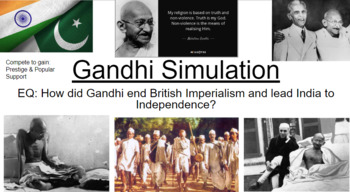 Preview of *Gandhi/Indian Independence Simulation*