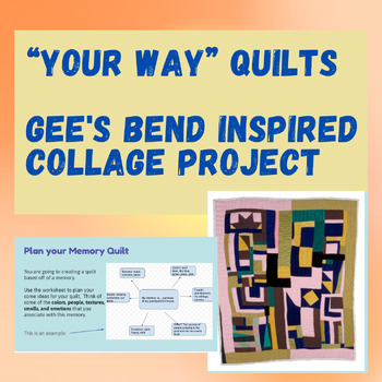 Preview of Gee's Bend Inspired Collaged Quilts
