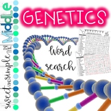 ~ Genetics Word Search Activity ~