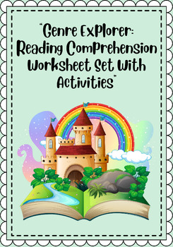 Preview of "Genre Explorer: Reading Comprehension Worksheet Set With Activities"