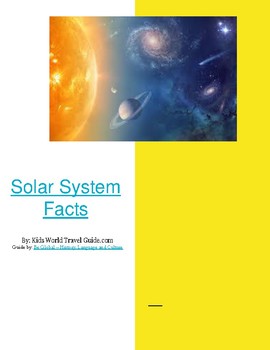 Solar System Facts for Kids, Planets for Kids, Geography