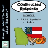 Georgia: What's So Great About This State? Constructed Response