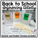 "Get to know your Teacher" Inferencing Activity/Lesson