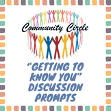 "Getting to Know You" Community Circle Google Slideshow wi