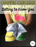 "Getting to Know You" Cootie Catcher - Beginning of the Ye