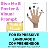 Give Me 5-Visual Strategy Prompt Card for Expressive Langu