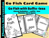 "Go Fish" Card Game - Closed Syllables with suffix -ness |