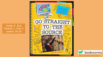 Preview of "Go Straight to the Source" Google Slides- Bookworms Supplement