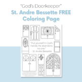 "God's Doorkeeper" St. Andre Bessette FREE Coloring Page