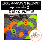 "Going Batty" Math Craft (multiplying & dividing whole num