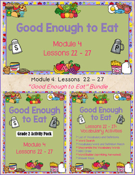 Preview of "Good Enough to Eat" PowerPoint Slides and Activity Packet Bundle