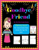 "Goodbye Friend" Memory book