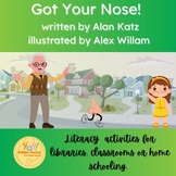 "Got Your Nose"by Alan Katz classroom or library activity pack