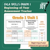 [Grade 1] CKLA Beginning-of-Year Assessment Tracker (Unit 1)