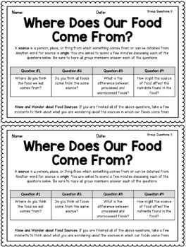 grade 3 unit 1 healthy eating with canada s food guide activity packet