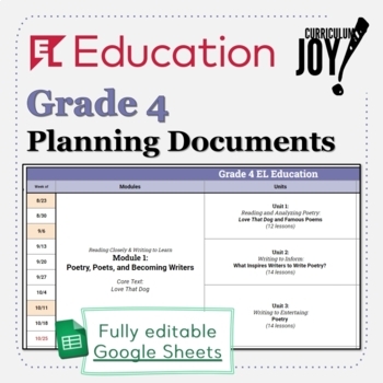 Preview of [Grade 4] EL Education Planning Documents (2021-2022 Version)