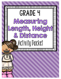 {Grade 4} Measuring Length, Height & Distance Activity Packet