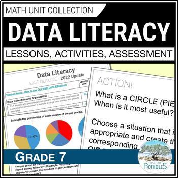 Preview of Data Management Unit Collecting Data Reading & Analyzing Graphs Grade 7 Ontario