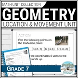 Grade 7 Ontario Math: Location & Movement Unit | Geometric
