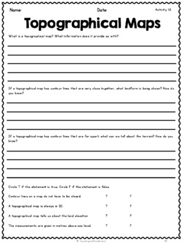 grade 7 unit 1 physical patterns in a changing world tpt