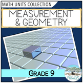 Grade 9 Ontario Math Measurement & Geometry Lesson Plans A