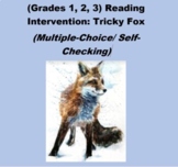(Grades 1, 2, 3) Reading Intervention (Multiple Choice/s-c