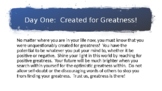 "Greatness Within" Powerpoint Presentation Zip File