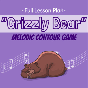 Preview of "Grizzly Bear" Melodic Contour & Rhythm Manipulatives