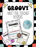 'Groovy' Meet the Teacher Posters