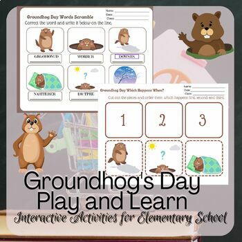 Preview of  February | Groundhog's Day *No Prep*